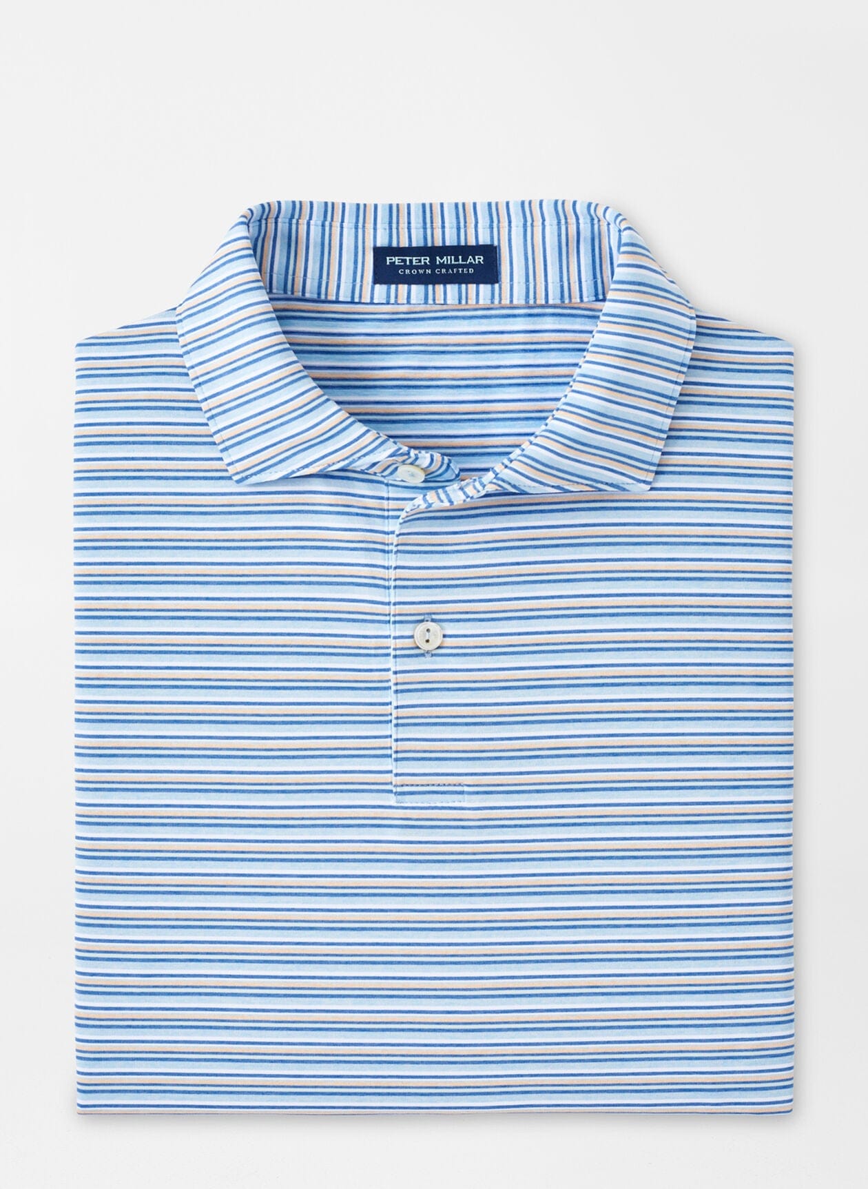 PETER MILLAR SHIRTS - POLO BLUE FROST / M OCTAVE PERFORMANCE JERSEY POLO