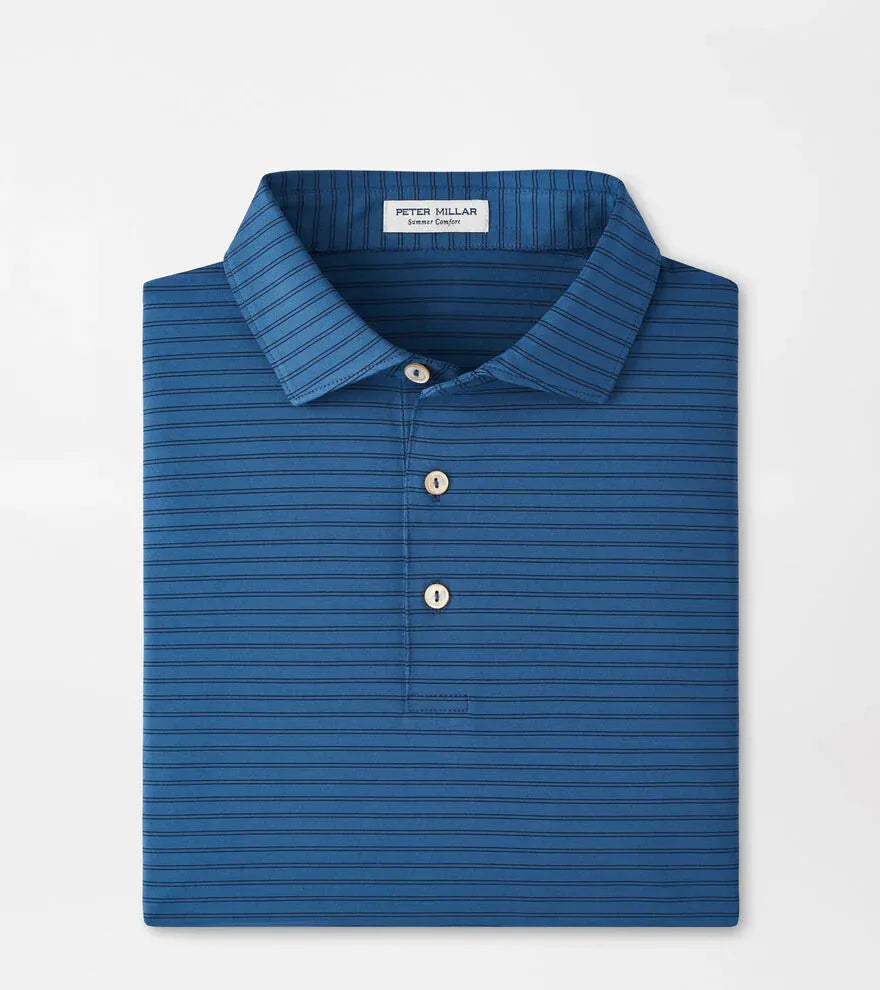 PETER MILLAR SHIRTS - POLO BLUE HAZE / M EDEN PERFORMANCE JERSEY POLO