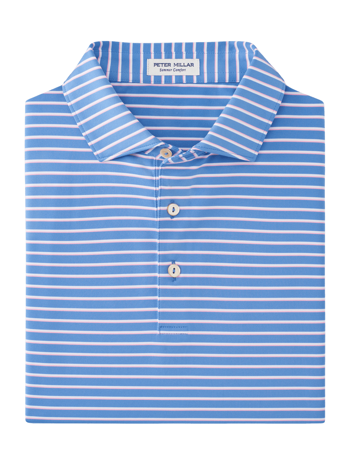 PETER MILLAR SHIRTS - POLO BLUE SEA / M DUNNES PERFORMANCE JERSEY POLO