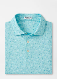 PETER MILLAR SHIRTS - POLO CABANA BLUE / M SHOW ME THE WAY PERFORMANCE JERSEY POLO