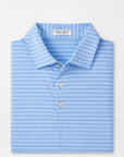 PETER MILLAR SHIRTS - POLO COTTAGE BLUE / L DRUM PERFORMANCE JERSEY POLO