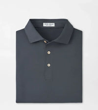 PETER MILLAR SHIRTS - POLO IRON / M SOLID PERFORMANCE JERSEY POLO