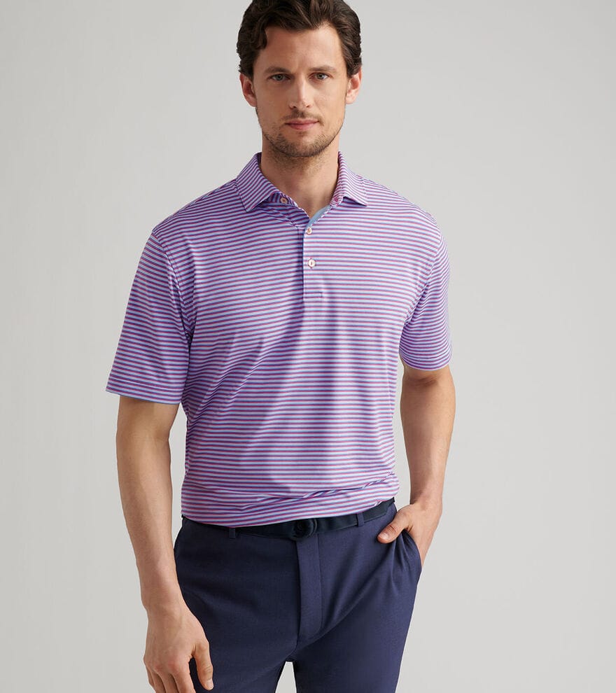 PETER MILLAR SHIRTS - POLO LENWAY PERFORMANCE JERSEY POLO