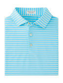 PETER MILLAR SHIRTS - POLO MAYA BLUE / M DUNNES PERFORMANCE JERSEY POLO