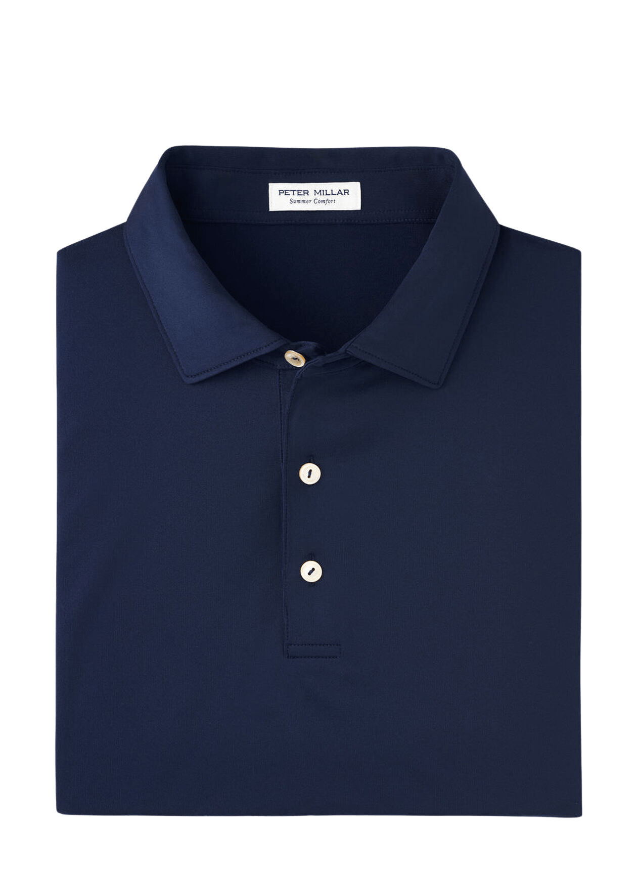 PETER MILLAR SHIRTS - POLO NAVY / M SOLID PERFORMANCE JERSEY POLO