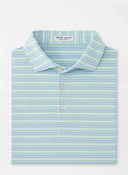 PETER MILLAR SHIRTS - POLO PALE BLUE / M ANTRIUM PERFORMANCE JERSEY POLO