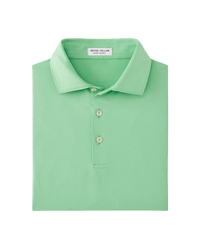 PETER MILLAR SHIRTS - POLO PEAR TART / M SOLID PERFORMANCE JERSEY POLO