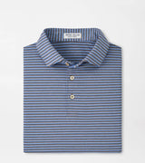 PETER MILLAR SHIRTS - POLO POPLAR BROWN / M LENWAY PERFORMANCE JERSEY POLO