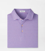 PETER MILLAR SHIRTS - POLO ROSEWOOD / M LENWAY PERFORMANCE JERSEY POLO