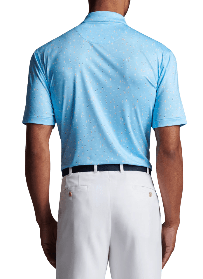 PETER MILLAR SHIRTS - POLO SAILING AWAY PERFORMANCE POLO