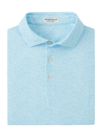 PETER MILLAR SHIRTS - POLO WHITE / M Mezcal Performance Jersey Polo