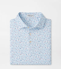 PETER MILLAR SHIRTS - POLO WHITE / M ON THE HUNT