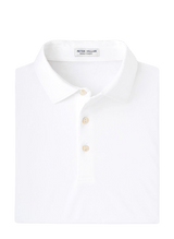 PETER MILLAR SHIRTS - POLO WHITE / M SOLID PERFORMANCE JERSEY POLO