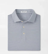 PETER MILLAR SHIRTS - POLO WHITE/NAVY / M DAVEN PERFORMANCE JERSEY POLO