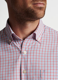 PETER MILLAR SHIRTS - SPORT SHIRT DAVENTRY PERFORMANCE TWILL SPORT SHIRT