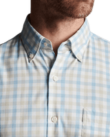 PETER MILLAR SHIRTS - SPORT SHIRT MACKINAC COTTON-STRETCH BUTTON DOWN