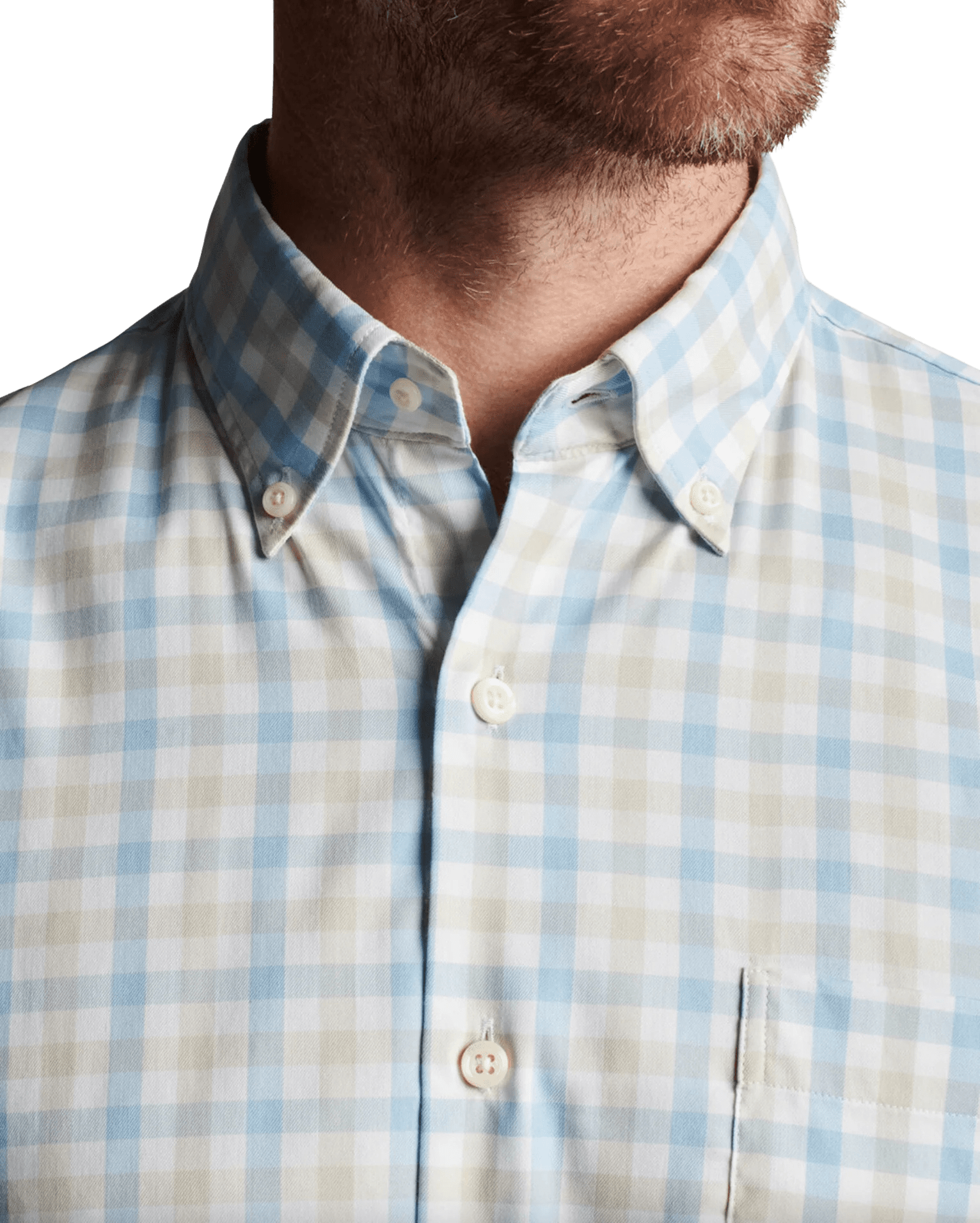 PETER MILLAR SHIRTS - SPORT SHIRT MACKINAC COTTON-STRETCH BUTTON DOWN