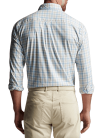 PETER MILLAR SHIRTS - SPORT SHIRT MACKINAC COTTON-STRETCH BUTTON DOWN