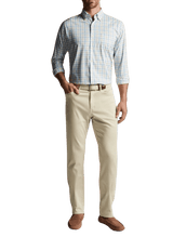 PETER MILLAR SHIRTS - SPORT SHIRT MACKINAC COTTON-STRETCH BUTTON DOWN