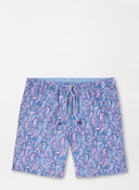 PETER MILLAR SHORTS - SWIM WEAR SEAHORSE PAISLEY SWIM TRUNK