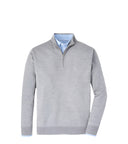 PETER MILLAR SWEATERS BRITISH GREY / M AUTUMN CREST 1/4 ZIP F24