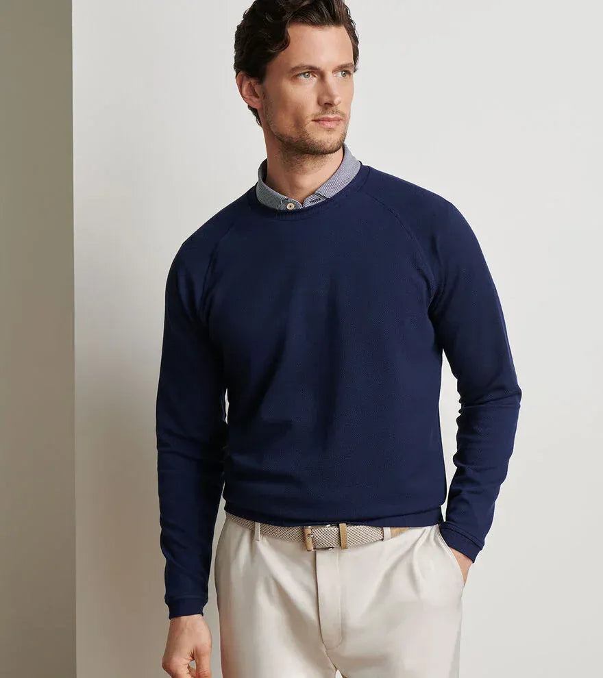 PETER MILLAR SWEATERS CRADLE PIQUE PERFORMANCE