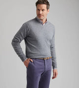 PETER MILLAR SWEATERS CROWN HERITAGE CASHMERE V NECK SWEATER
