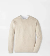 PETER MILLAR SWEATERS STONE / M CROWN COMFORT KNIT CREW