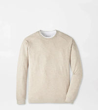 PETER MILLAR SWEATERS STONE / M CROWN COMFORT KNIT CREW