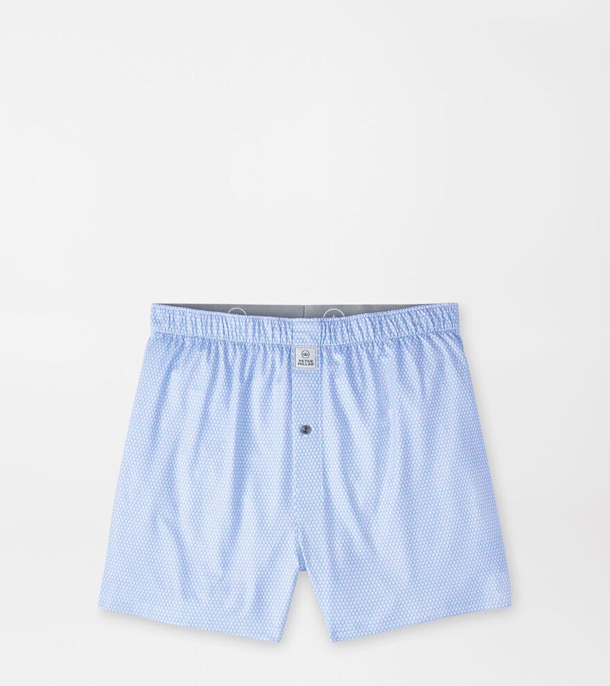 PETER MILLAR UNDERWEAR WHITE / M GEO SKULL PERFORMANCE BOXER