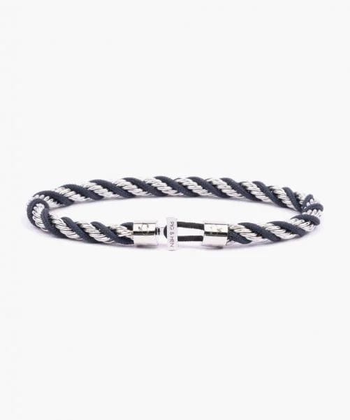 PIG & HEN Accessories NAVY / M CATENA TWISTED BRACELET