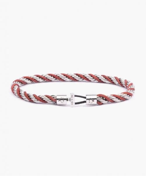 PIG & HEN Accessories VELVET RED / M CATENA TWISTED BRACELET