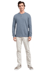 【KOOLOSET】Slim Henley Knit SKHI LONG SLEEVE HENLEY – Christopher Mobley