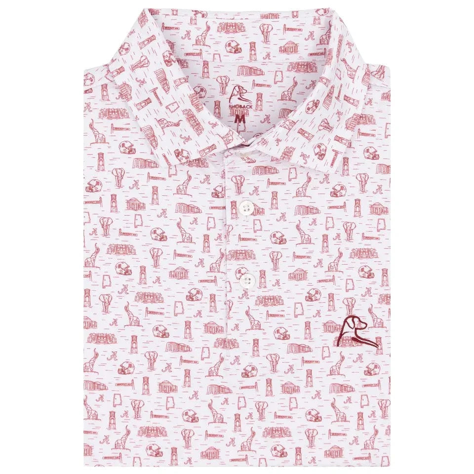 RHOBACK GAMEDAY - UNIVERSITY OF ALABAMA ALABAMA CAMPUS POLO