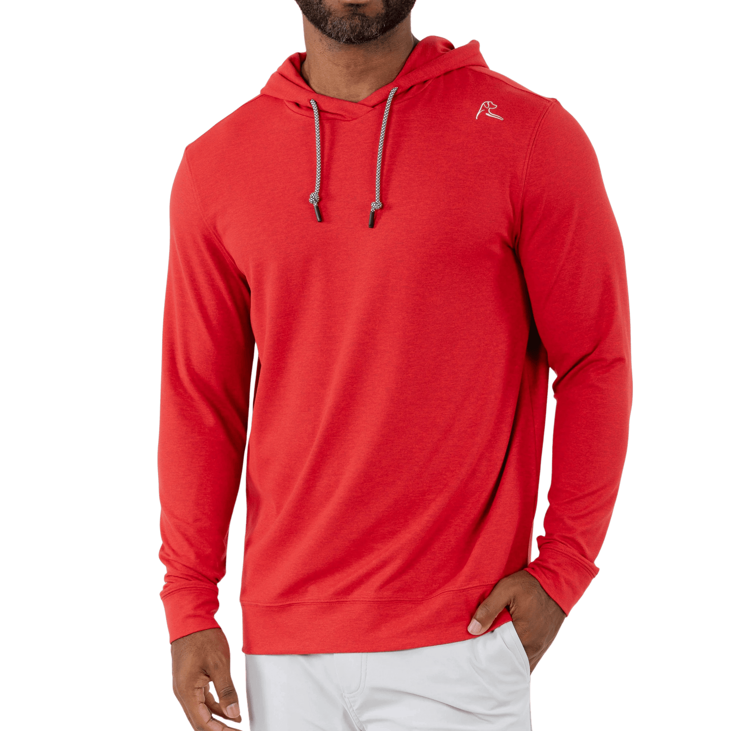 RHOBACK OUTERWEAR - HOODIE ROAR RED / S HESI PERFORMANCE HOODIE