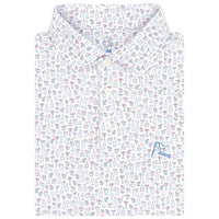RHOBACK SHIRTS - POLO WHITE / M THE COCKTAIL OF COCKTAILS