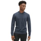 ROBERT BARAKETT SWEATERS HARMIN CROSSOVER MOCK SWEATER