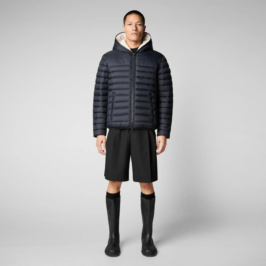 SAVE THE DUCK OUTERWEAR - JACKET MEN'S MORUS HOODED JACKET