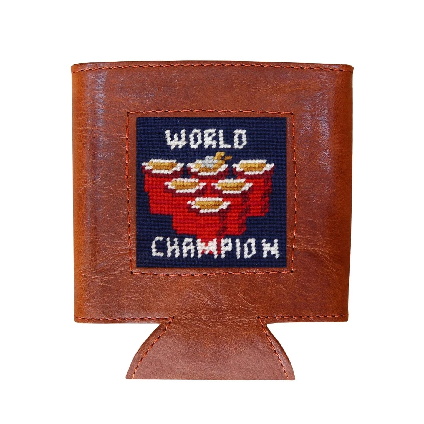 SMATHERS & BRANSON Accessories DARK NAVY BEER PONG WORLD CHAMP CAN COOLER