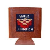 SMATHERS & BRANSON Accessories DARK NAVY BEER PONG WORLD CHAMP CAN COOLER