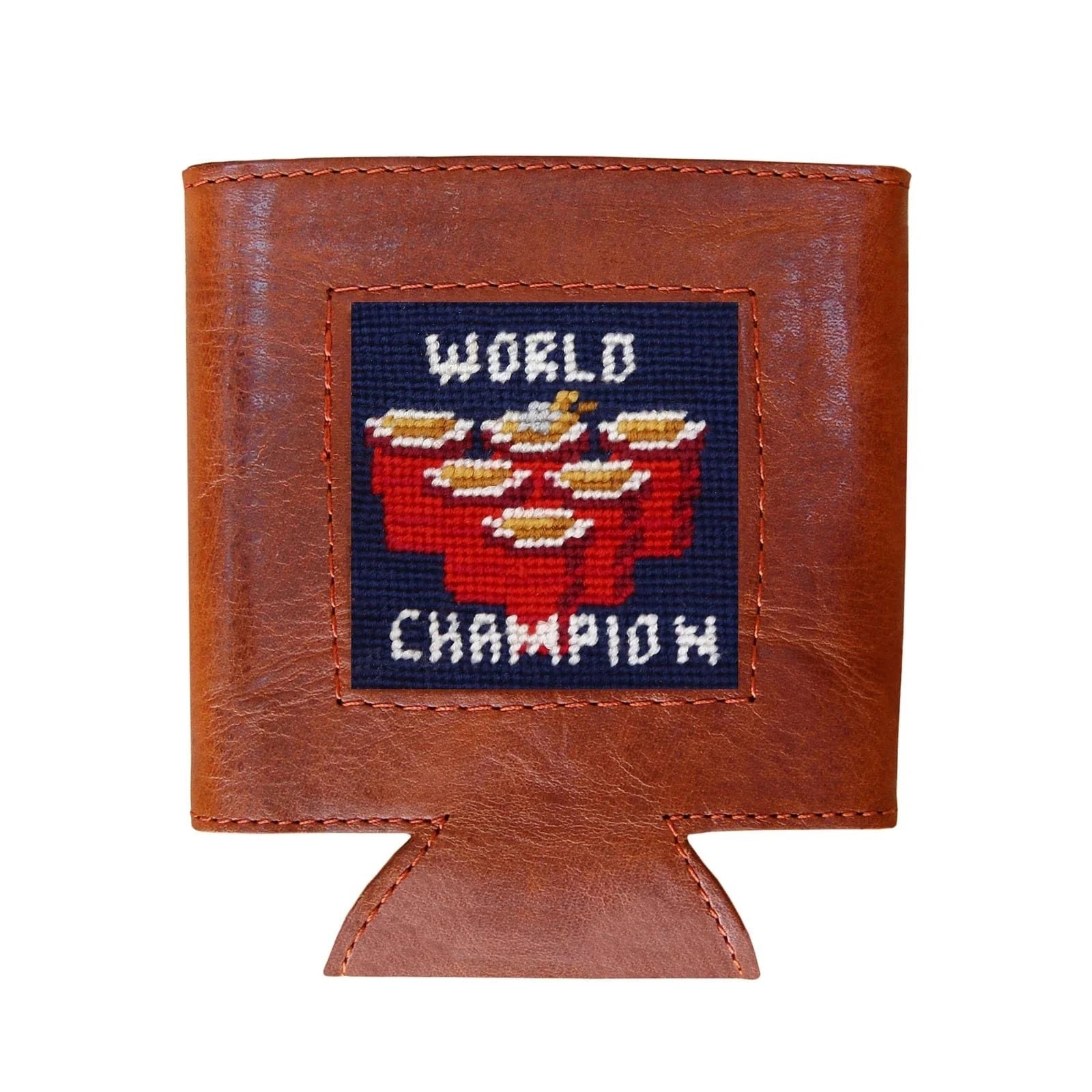 SMATHERS & BRANSON Accessories DARK NAVY BEER PONG WORLD CHAMP CAN COOLER