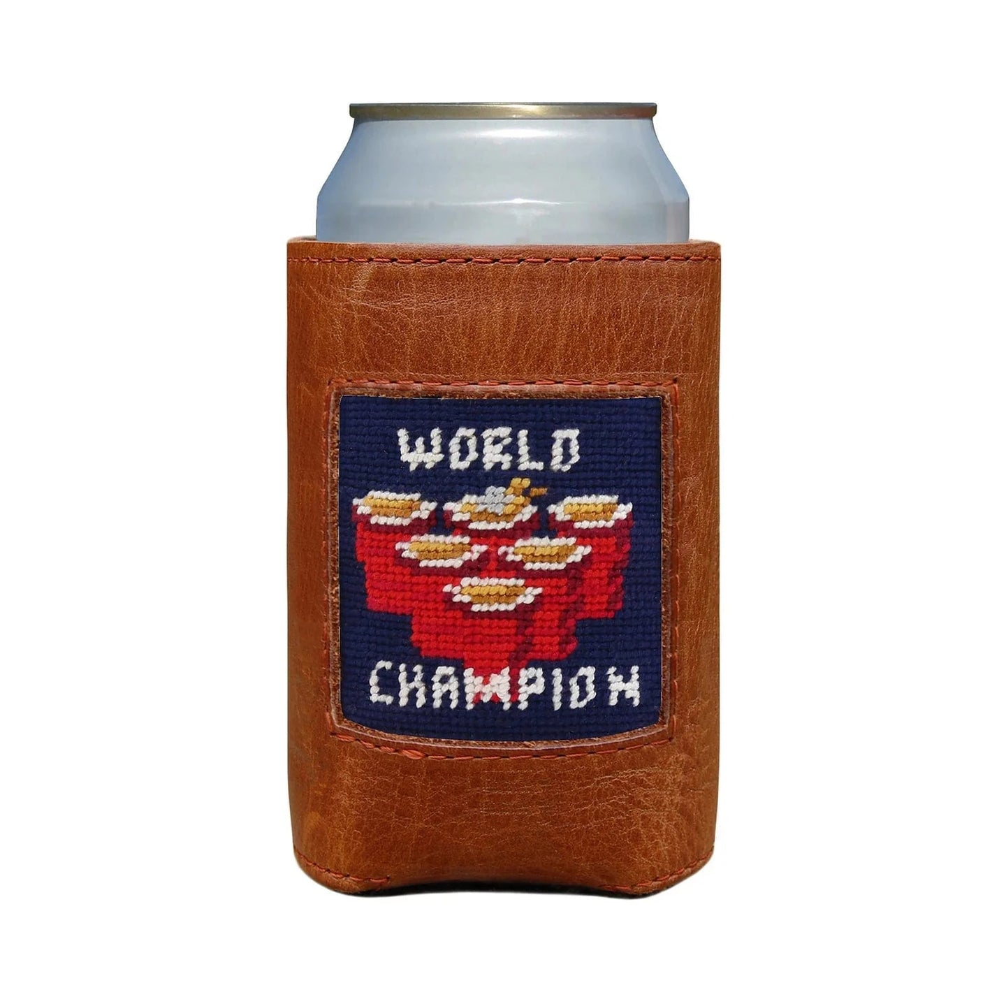 SMATHERS & BRANSON Accessories DARK NAVY BEER PONG WORLD CHAMP CAN COOLER