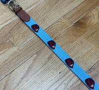 SMATHERS & BRANSON GAMEDAY - ACCESSORIES LIGHT BLUE / 32 HARD HAT BELT