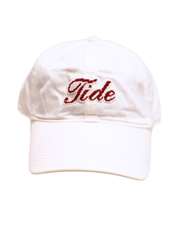 SMATHERS & BRANSON GAMEDAY - ACCESSORIES WHITE TIDE SCRIPT HAT