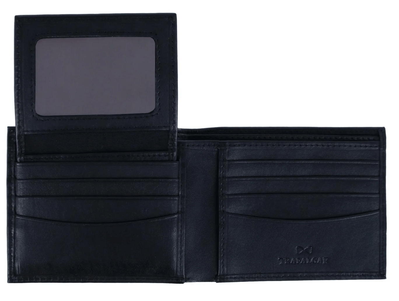 TRAFALGAR Accessories - WALLETS BLACK ORION 8 SLOT BI FOLD