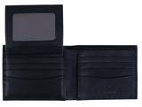 TRAFALGAR Accessories - WALLETS BLACK ORION 8 SLOT BI FOLD