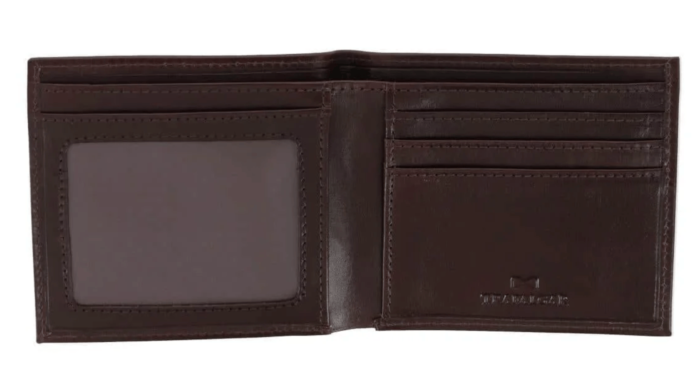 TRAFALGAR Accessories - WALLETS HONEY MAPLE Cobat Cortina Bi-Fold Leather Wallet