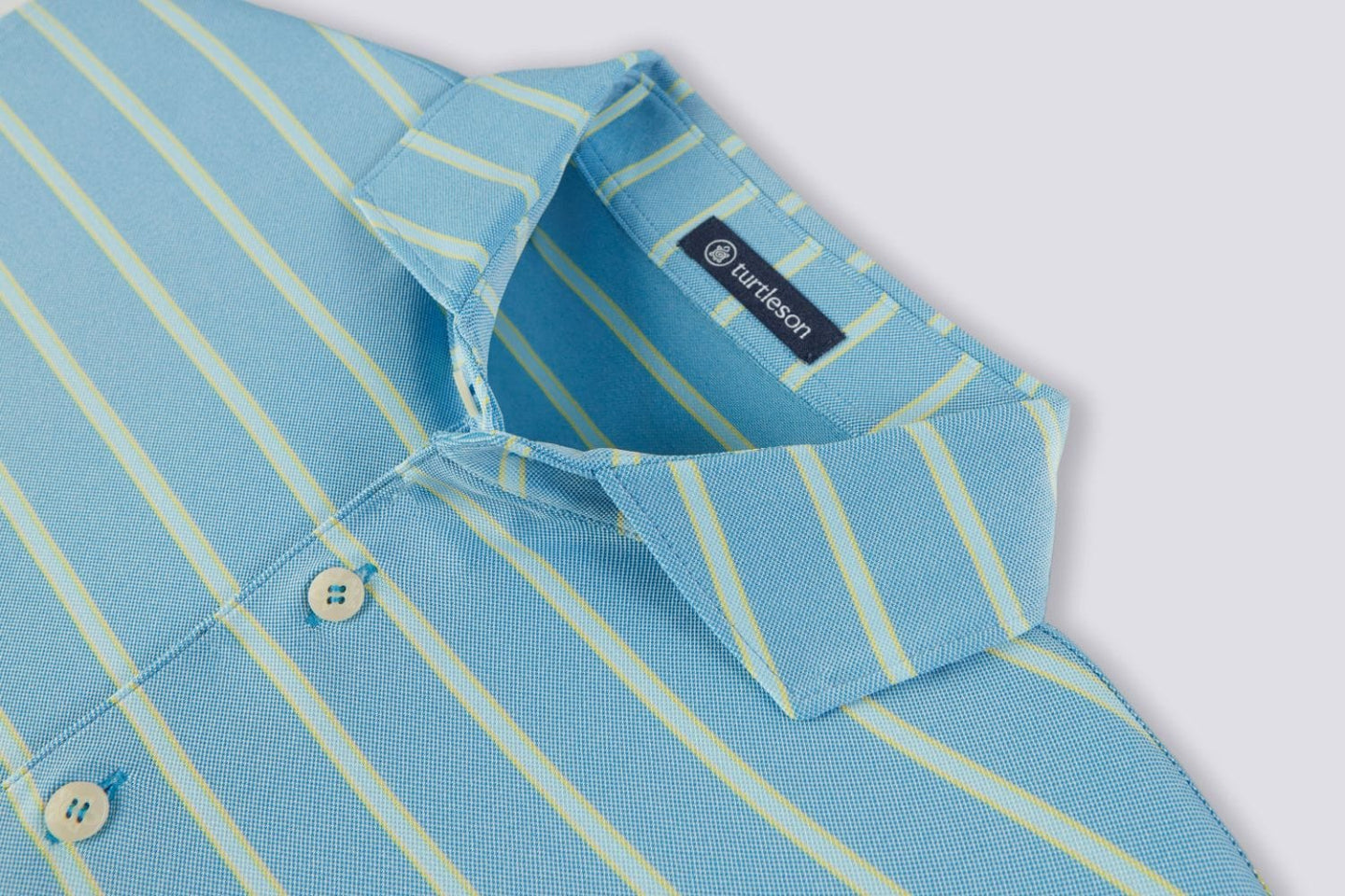 TURTLESON SHIRTS - POLO BART STRIPE PERFORMANCE POLO