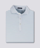 TURTLESON SHIRTS - POLO BLUE / M SAMPSON STRIPE PERFORMANCE POLO