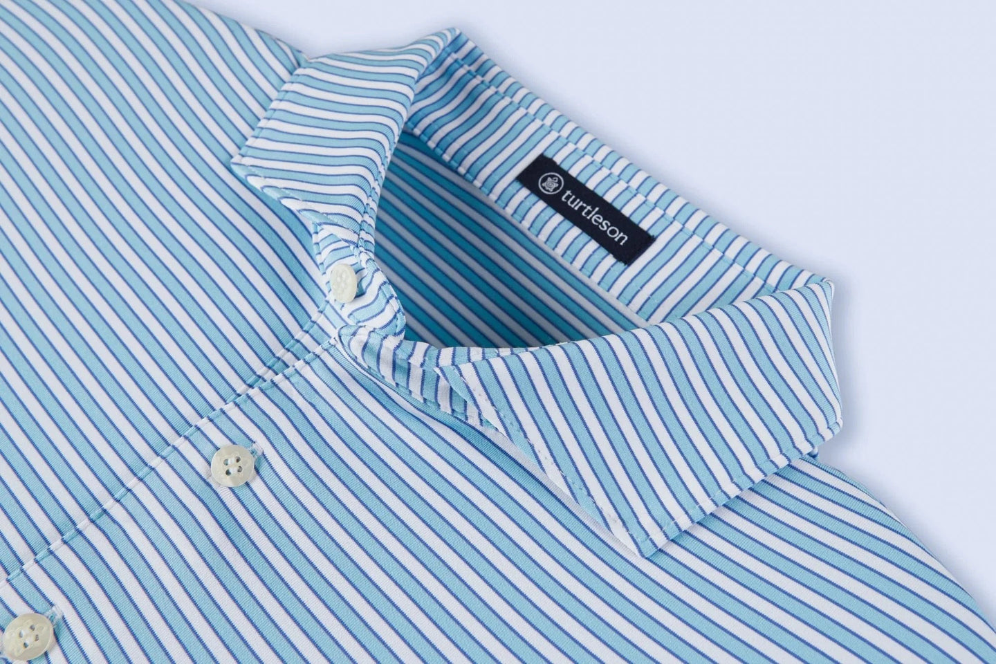 TURTLESON SHIRTS - POLO CHADWICK STRIPE PERFORMANCE POLO